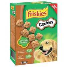 Friskies Cookies Alimento complementare per Cani Adulti Aromatizzati con  Pollo 500g