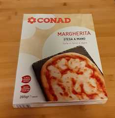 Opinioni Conad Pizza Margherita Stesa a Mano Surgelata e recensioni