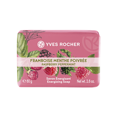 Yves Rocher Sapone energizzante al profumo di lampone e menta piperita